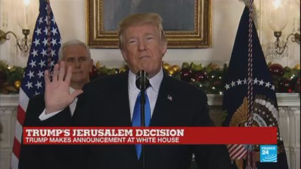 Trump''s Jerusalem decision: Trump officially recognises city as capital of Israel