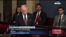 Sen. Grassley (R IA) Slams Chuck Schumer For Lying About Trump Investigation