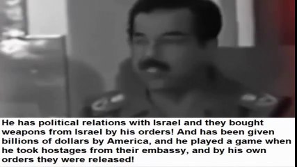 Censored speech of Saddam Hossein plus Zakah1 exposing Iran,Saudi,Russia,America,Israel