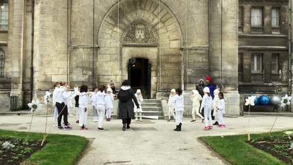 Les enfants du CAJ Bel Air-Grand-Font répèrent leurs Rêves d'hiver