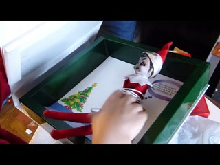 Bad elf on the shelf gets buried alive!