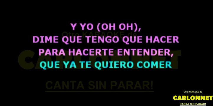 Por el momento - Nicky Jam feat Plan B (Karaoke)