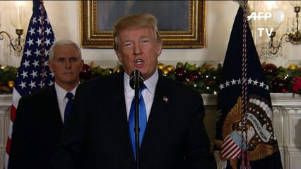 Trump reconoció a Jerusalén como capital de Israel