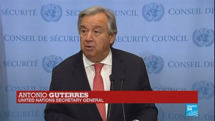 Trump''s Jerusalem decision: UN Secretary General speaks on president''s decision