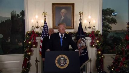 ABD Başkanı Trump: "Kudüs'ü İsrail'in Başkenti Olarak Tanıyoruz"- "İsrail, Tüm Egemen Ülkeler Gibi...