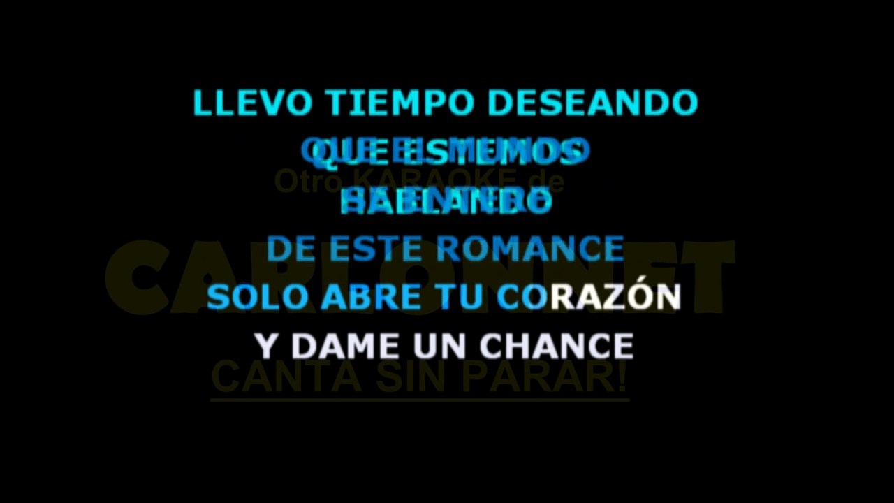 Si me dices que si - Nicky Jam feat Cosculluela(Karaoke)