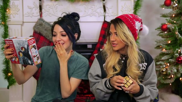 Twins Guess Cheap VS Expensive Christmas Gifts! Niki and Gabi