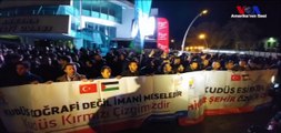 Ankara’da ABD’ye Kudüs Protestosu