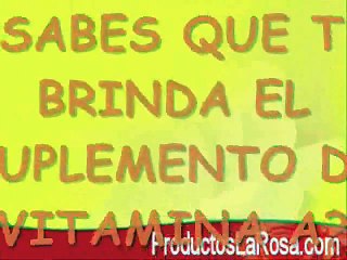 Vitamina A para eliminar la anemia