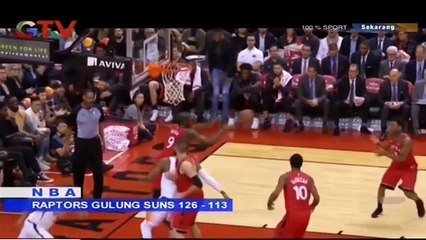 Raptors Gulung Suns 126-113 di Laga NBA