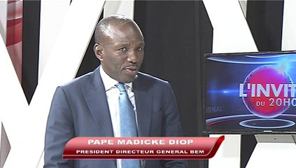 REPLAY - L 'invité du 20h - PAPE MADICKE DIOP - 06 Décembre 2017