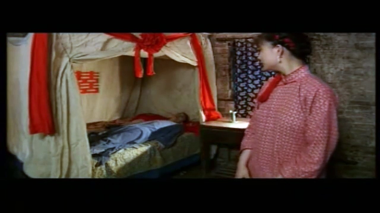 病夫娶美女 , 洞房半途就頂不順掛了.