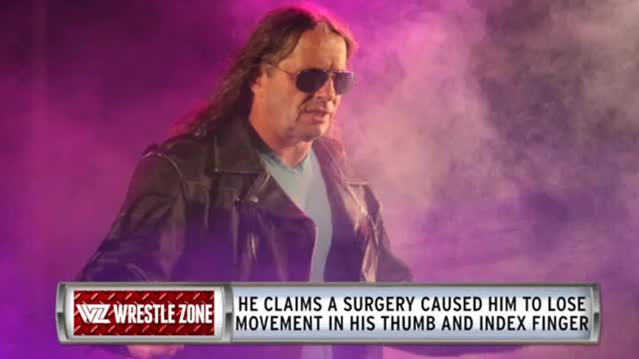 Bret "Hitman" Hart Is Suing A Surgeon For $1 Million