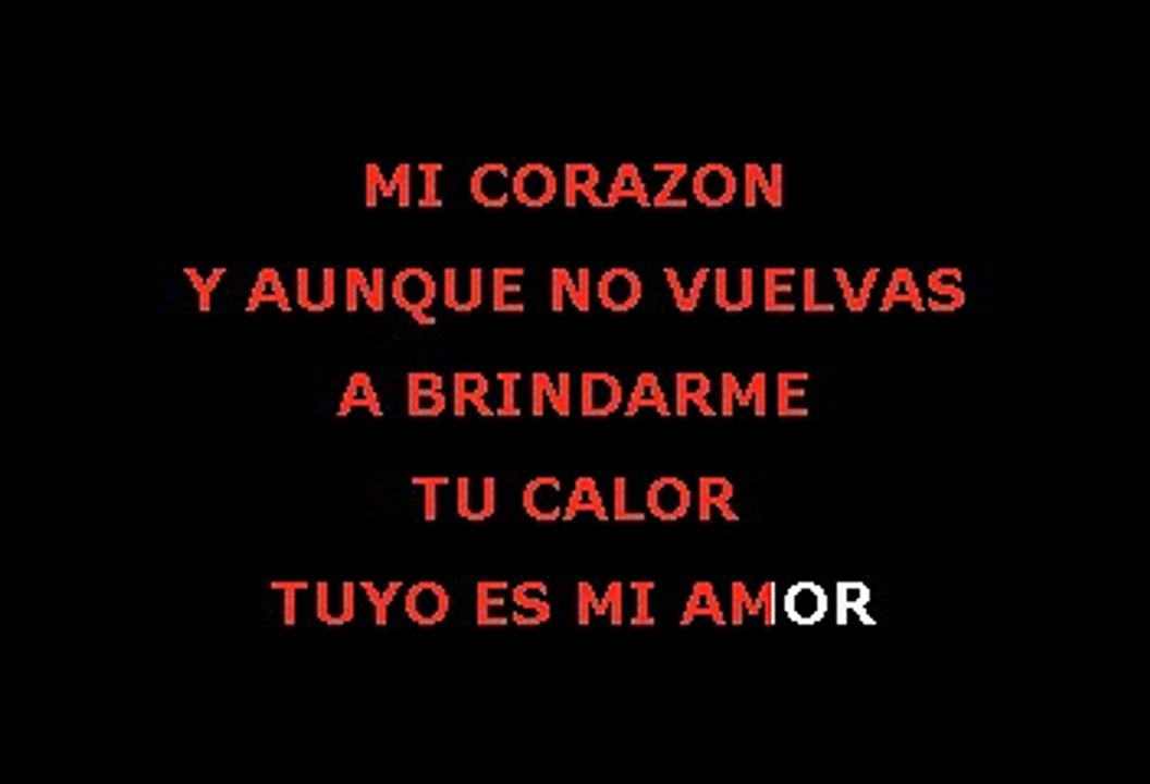 Tito Rodriguez - Mi Ultimo Fracaso (Karaoke)