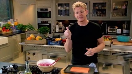 Beetroot Cured Salmon | Gordon Ramsay