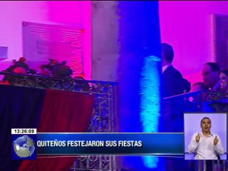 Autoridades y quiteños festejaron sus fiestas