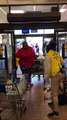 Walmart Employee and Customer Yelling Match
