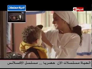 أصعب مشهد فى الحلقة عشرون من مسلسل سجن النسا " لحظة بكاء نيلى كريم لفراق ابنها "