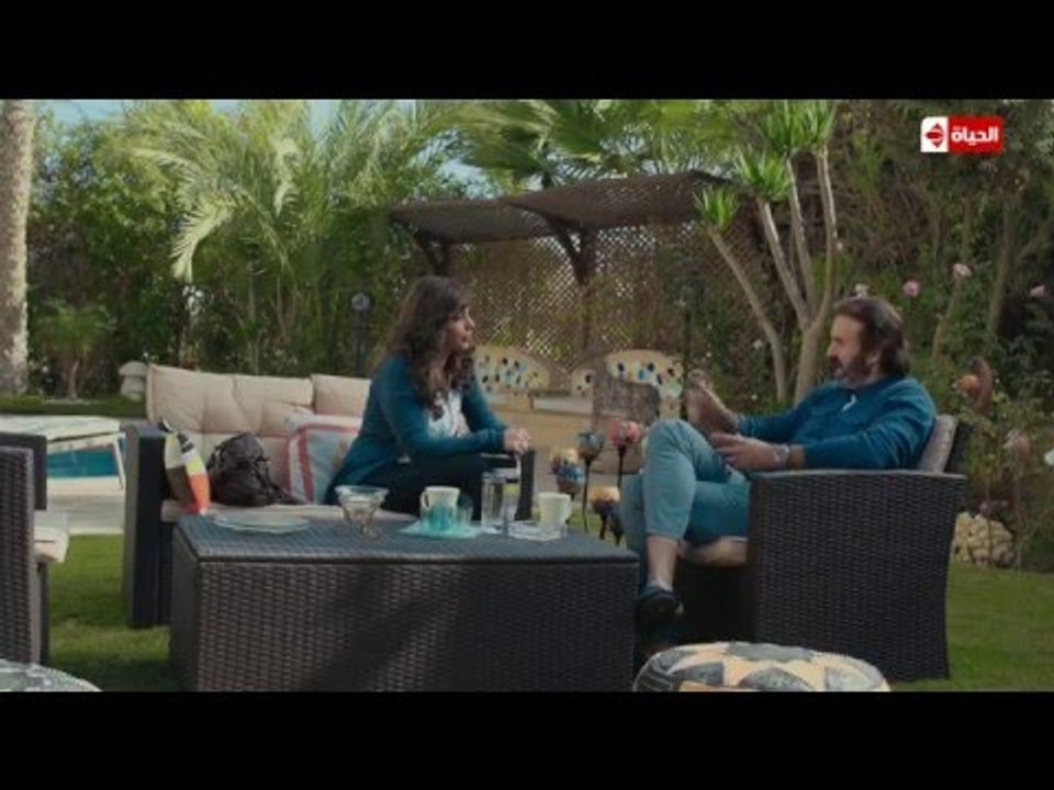 مسلسل شطرنج - شكري الباشا ... نورهان الديب قلبه...