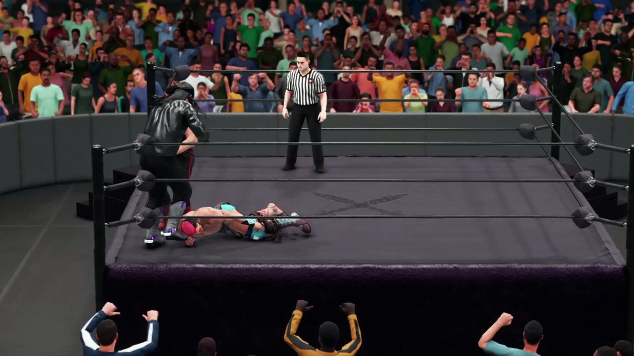 WWE 2K18 triple threat