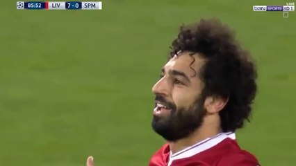 اهداف مباراة ليفربول وسبارتاك موسكو 7-0 كاملة _ صلاح هدف عالمي تعليق الشوالي