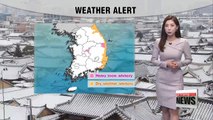 Another icy roads, mix of snow and rain in some parts