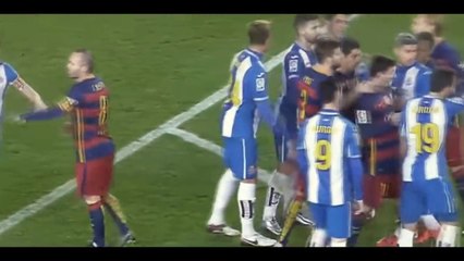 축구경기중 호날두 메시의 싸움으로 폭발한 순간들