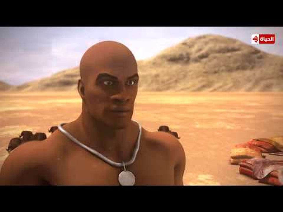 حوار رائع بين رسول الله وعبد حبشي ينتهى بدخوله إلى الإسلام ... #حبيب الله