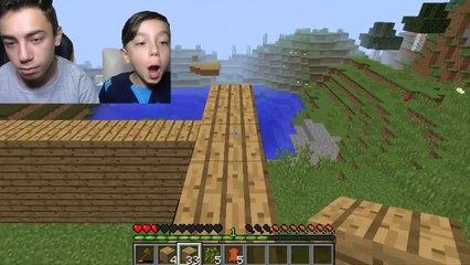 ENES MİNECRAFT OYNUYOR SONUNDA BİR TANE EV !