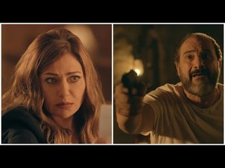 مشهد عالمي بين الأسطورة خالد الصاوي و الجميلة ليلي علوي  " هي و دافنشي "