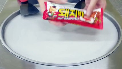 맛있는 돼지바 양을 두배로 만들어보자 Dwaejiba ice cream roll 보리보리 boribori