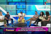 Christian Domínguez tras ‘careo’ con Karla Tarazona: “Yo afronté y pedí disculpas”