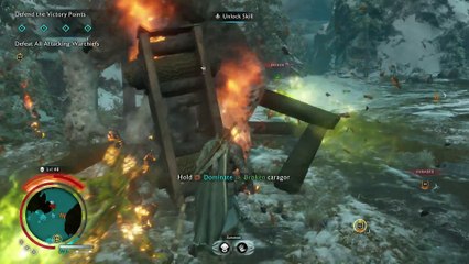 SHADOW OF WAR NO DEATHS FIRST TIME PLAYTHROUGH 170 POST-END SIEGE DEFENDING!