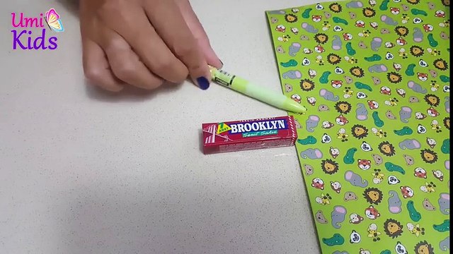 Sakızdan Kalem Yapımı | Kekten Kalem Kutu Yapımı | Nasıl Yapılır | UmiKids