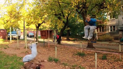 【パルクール】足を踏み外し落下！危険な失敗映像まとめ【Video Pizza】