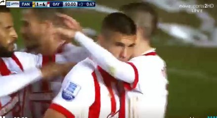Uros Djurdjevic Goal - Panetolikos 1-4 Olympiakos Piraeus 09-12-2017