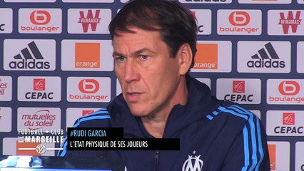 Garcia et l'état physique de ses joueurs