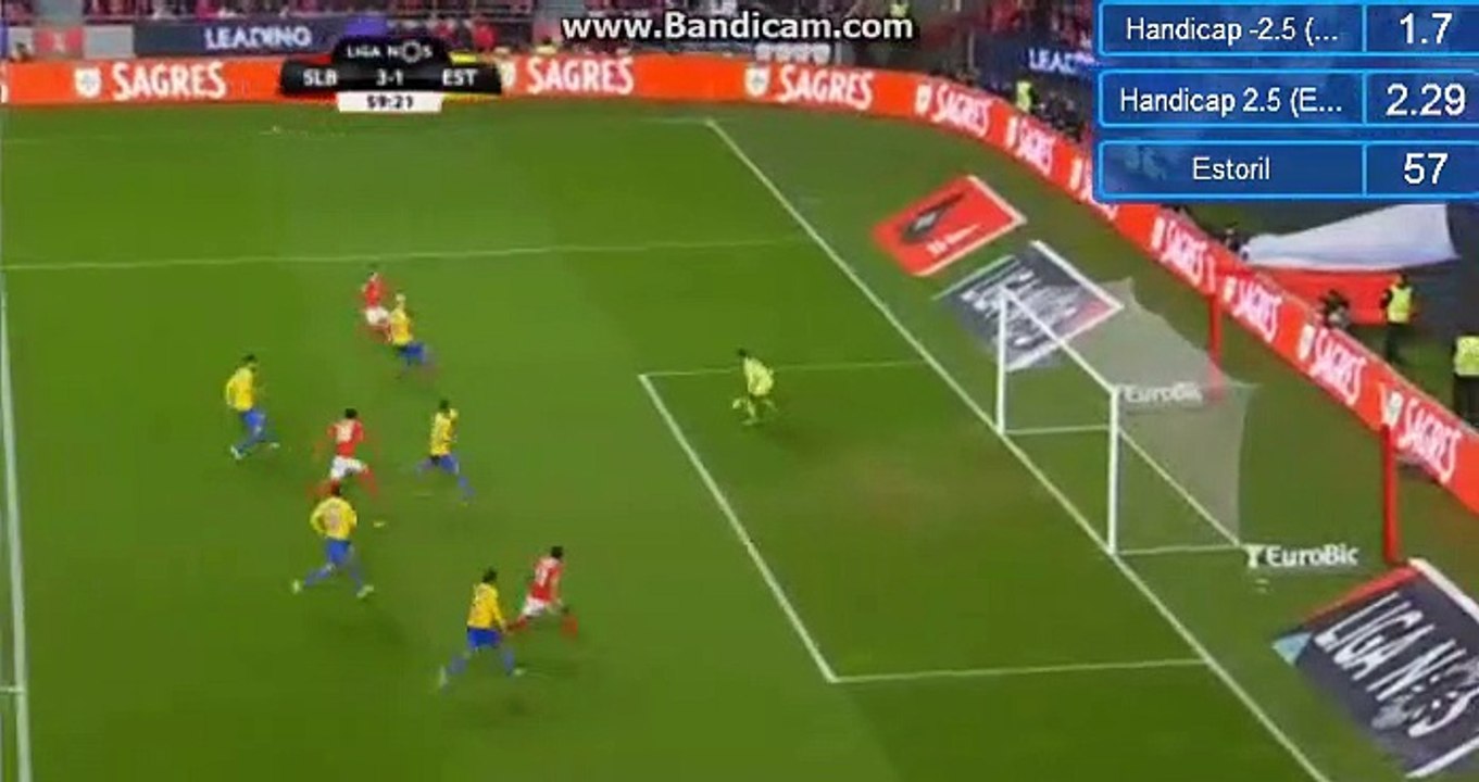 Filip Krovinovic Goal - Benfica 3-1 Estroril