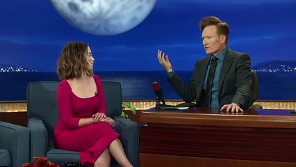 Emilia Clarke Accidentally Crashed A “Game Of Thrones” Wedding  - CONAN on TBS