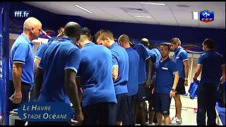 Les coulisses de l'entraînement des Bleus au Havre