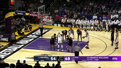 NCAA Basketball. Nevada Wolf Pack - TCU Horned Frogs 08.12.17 (Part 2)