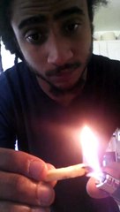 idiot smokes a mcdonalds french fry Funny Video
