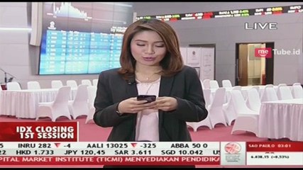 IHSG Ditutup Melemah 0,25 Persen