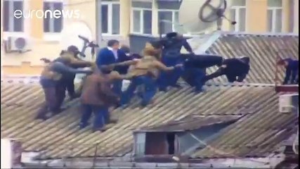 Saakashvili supporters in Ukraine free him from police van after his detention in Kiev