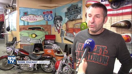 Les bikers rendent hommage à Johnny Hallyday