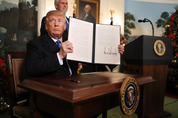 Donald Trump reconnaît Jérusalem comme la capitale d'Israël