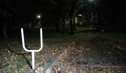 Parkta ağaca asılı ceset bulundu