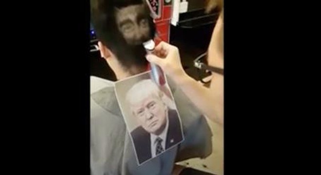 A Salon In Taiwan Is Giving People Donald Trump 'Hair Tattoos'
