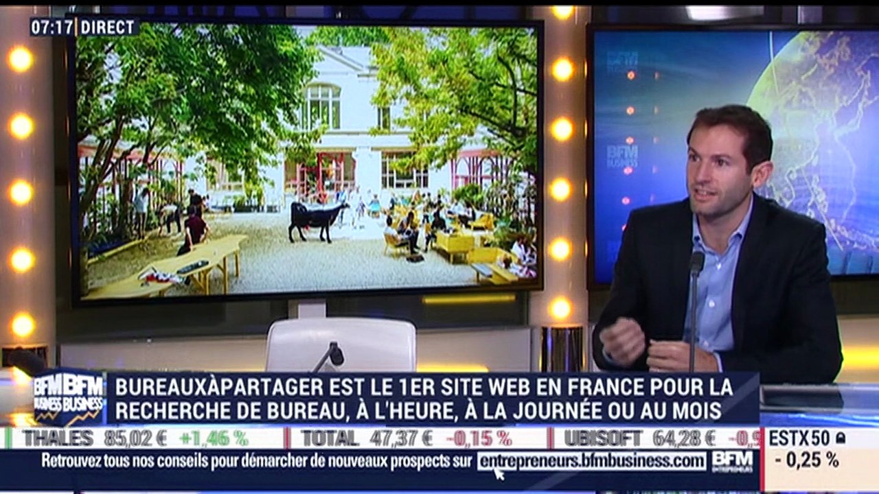 "Le coworking permet de créer des synergies et donne du dynamisme à l'entreprise", Clément Alteresco - 07/12