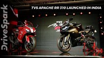 TVS Apache RR 310 Launched In India